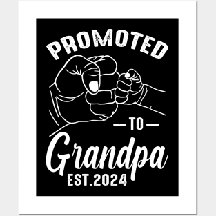 Promoted to Grandpa 2024 Posters and Art